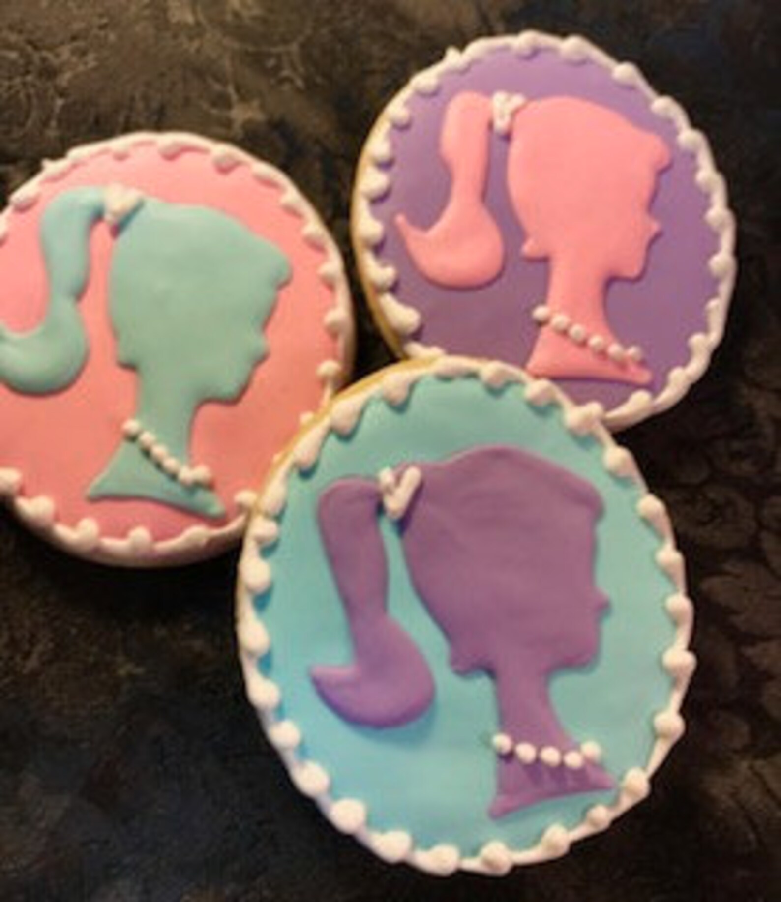 Barbie sugar cookie party favors Etsy