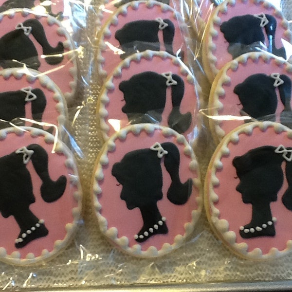 Barbie cookies-FREE shipping