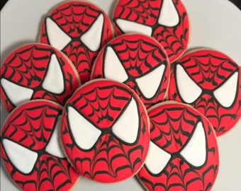 Spider-Man vanilla sugar cookies free ship