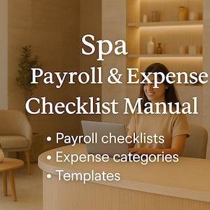 Spa Payroll & Expense Checklist: Business Finance Guide (PDF Download)