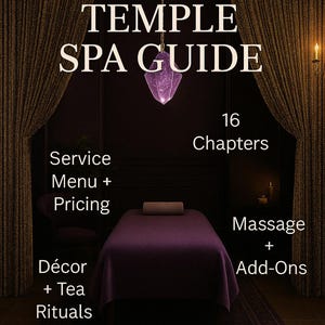 Crystal Healing Spa Guide: Amethyst Palace Design, Rituals, Branding (PDF Download)