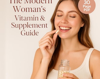 Guide des vitamines et des suppléments pour femmes | Réinitialisation du bien-être (PDF)