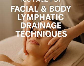 Handbuch der Gesichts- und Körper-Lymphdrainage | Kosmetikerin Ratgeber (PDF)