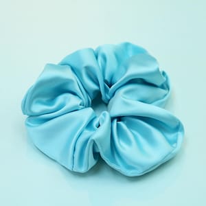 Satin Scrunchies, Vegan Satin Scrunchies, Seide Scrunchie, Satin Haar Accessoire, Brautjungfer Scrunchies, Geschenk Scrunchies, Geschenk-Ready