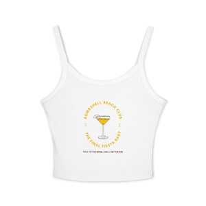 Women&#39;s Bombshell Beach Club Spaghetti Strap Tank Top