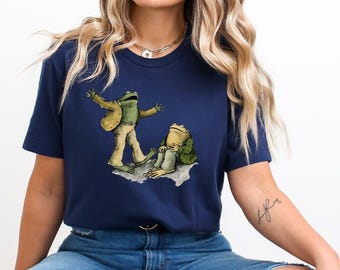 Frog And Toad Shirt, Vintage Classic Book Shirt, Frog Shirt, Book Lover Gift, Retro Frogs Shirt, Frog and Toad Shirt, Vintage Book Shirt