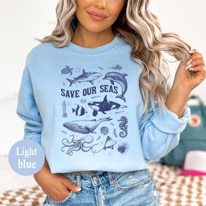 Save Our Seas Sweatshirt, Protect Our Oceans Tee, Shark Shirt, Save The Ocean Shirt, Respect The Locals Shirt, Surfing Shirts, Ocean Lover