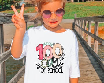 Comfort Colors 100 Days of School Shirt, 100 Day Shirt,Student Shirt,Back to School Shirt, Gift For Teacher, 100th Day Of School Celebration