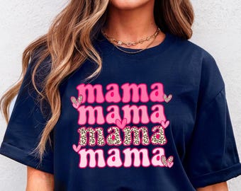 Camiseta para mamá, camiseta para el Día de la Madre, suéter para mamá, camiseta para mamá primeriza, camiseta para mamá, regalo para el Día de la Madre, sudadera para mamá, regalo para mamá, regalo de Navidad para mamá