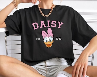 Comfort Color Daisy Duck Shirt, Vintage Daisy Duck Sweatshirt,Matching Family Disney Shirts, Disney Shirt, Disneyland Shirt, Retro Funny Tee