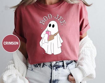 Comfort Colors Halloween Ghost Shirt, Boo Jee Shirt, Spooky Ghost Hoodie, Spooky Season Ghost Shirt, Cute Ghost Shirt, Halloween Cute Shirt