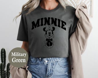Vintage Minnie Shirt, Disneyland Shirt, Disney Crewneck Shirt, Group Disney Friends Shirt, Disney Trips Shirt, Matching Family Disney Shirts