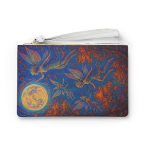 Whimsical Fairy Clutch Bag | Enchanting Evening Purse, Festival Accessory, Fairy-Themed Gift, Magical Night Out