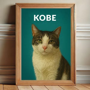 Custom Pet Portraits from Photo, Personalized Digital Dog Portraits, Pet memorial gift, Digital Pet Drawing, Printable Pet lover gift