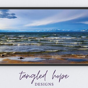 Lake Tahoe Wasser California Fall Samsung Rahmen TV | Wasserrahmen Tv | Digitale Bilderrahmen Tv Kunst | Sommer Digital Download Rahmen TV Kunst | Seekunst