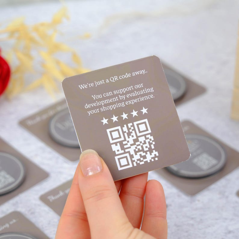 Custom QR Code Magnet for Business – Small Business Thank You, Store ...