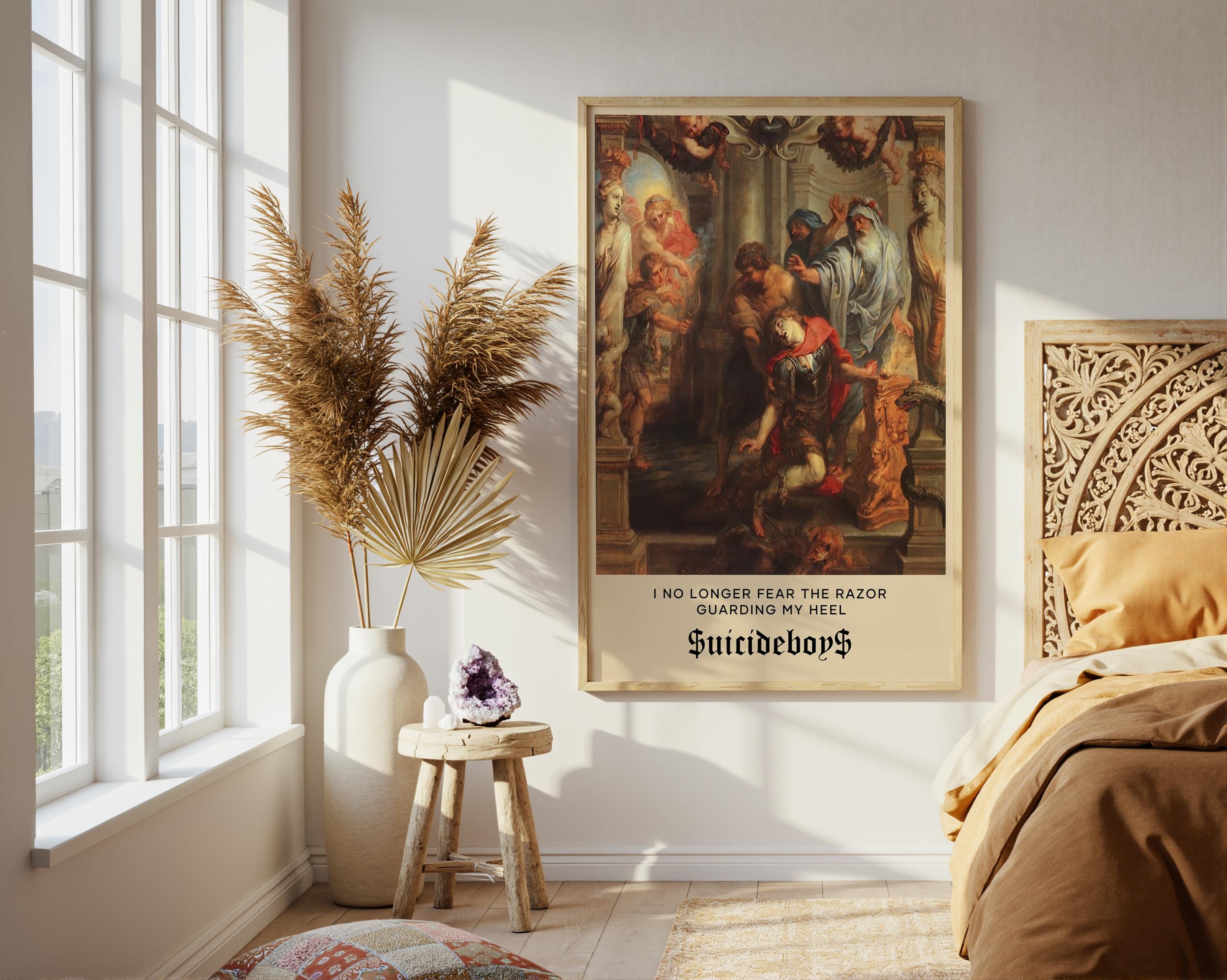 Yzixulet Poster TV Girl Lovers Rock Rétro En Métal 30,5 X 20,3 Cm Décoration Murale