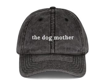 Bonnet brodé pour maman chien, casquette vintage réglable, cadeau pour amoureux des animaux de compagnie, cadeaux pour propriétaires de chien, cadeau pour chien maman femme grand-mère chien parent