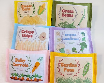 Felt Frozen Vegetable -no.34 -  PDF pattern