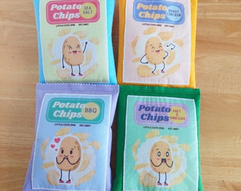 Felt Potato Chips -no.30 -  PDF pattern
