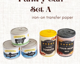 Felt Pantry Can * Set A * -no.31 -  PDF pattern