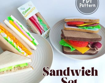 Sandwich Set -no.07 -  PDF pattern