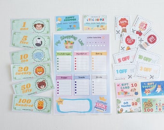 Printable Play Money Set 　-no.29 -