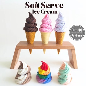 Soft Serve Ice Cream -no.41-  PDF pattern