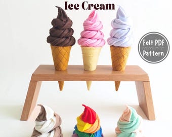 Soft Serve Ice Cream -no.41-  PDF pattern