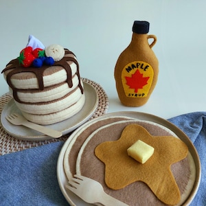 Felt Pancake Set  -no.40-  PDF pattern