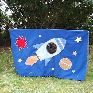 Space Table Playhouse and Rocket Cushion no.20 ---PDF pattern ---