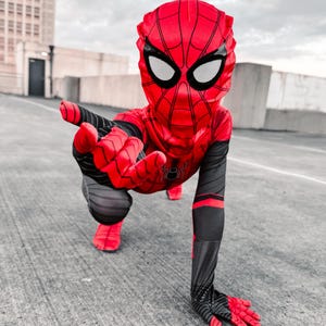 Superhero Suit for Boys - Toddler Superhero Suit - Kids Superhero Suit - Halloween Kids Cosplay - Hero Costume Set with Removable Mask