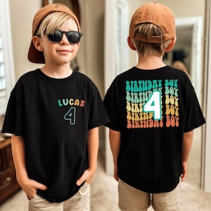 Personalized Name 1st Birthday Shirt, First Birthday Shirt, Custom Birthday Boy Shirt, Personalized Birthday Tee, Toddler Birthday Shirt