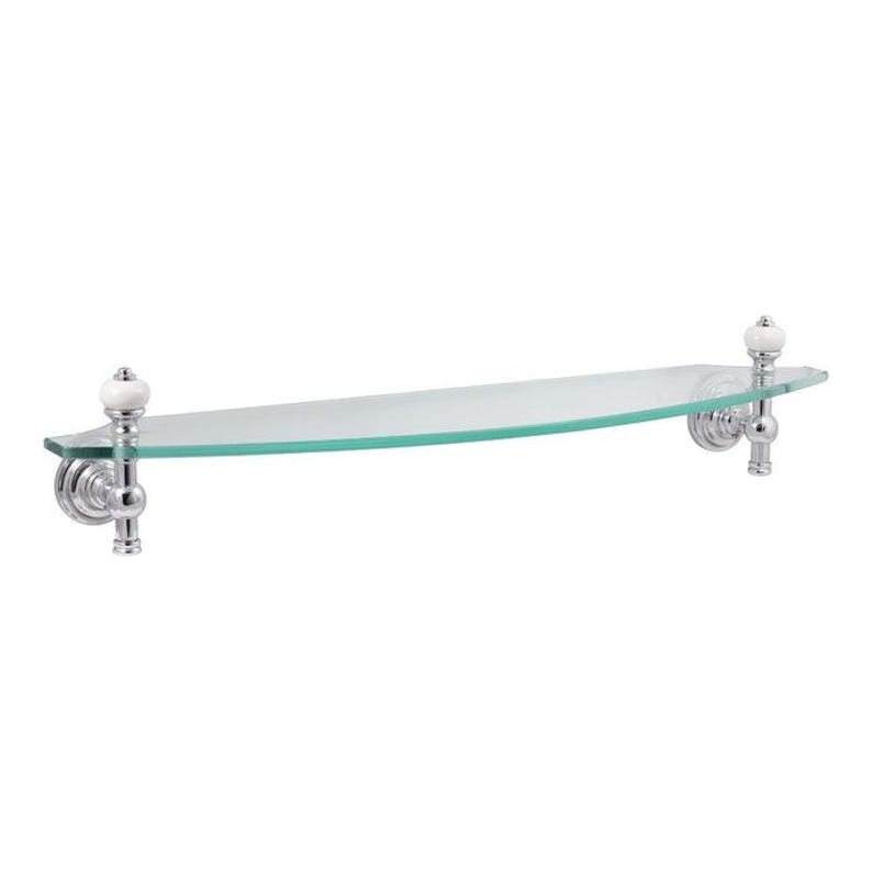 Estantería de pared de cristal, estantería de latón, estante de baño antiguo hecho a mano imagen 8