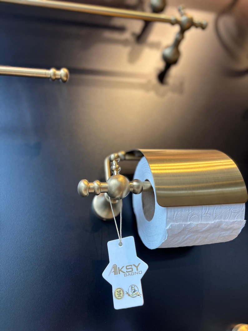 BronzeBagno Toilet Paper Holder - Thumbnail 4