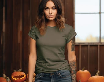 Trend Gift Blank Bella Canvas 3001 Shirt: Soft Cotton Unisex Tee