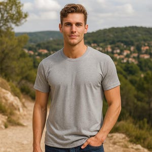 Bella Canvas 3001 CVC T-Shirt: Unisex Blank Tee for Sublimation