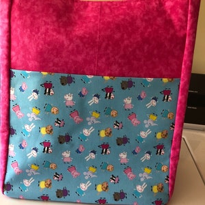 Pipi Pig Pink Book or Doll Bag