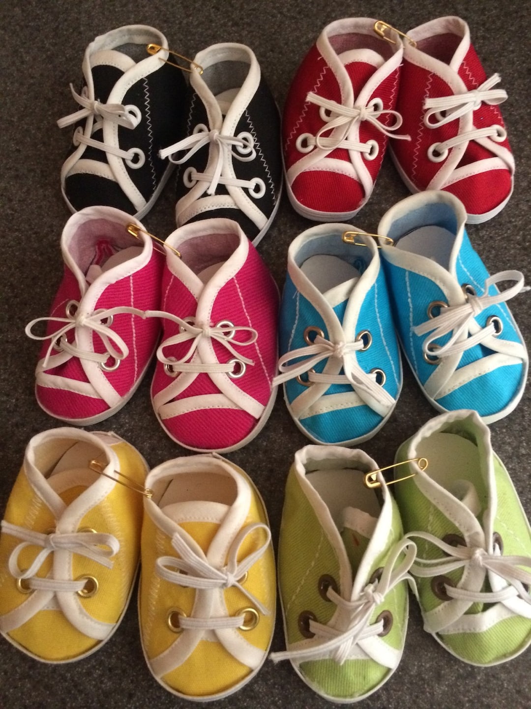 Doll Tennis Shoes in 6 Different Colors for 15 or 18 American Girl Doll