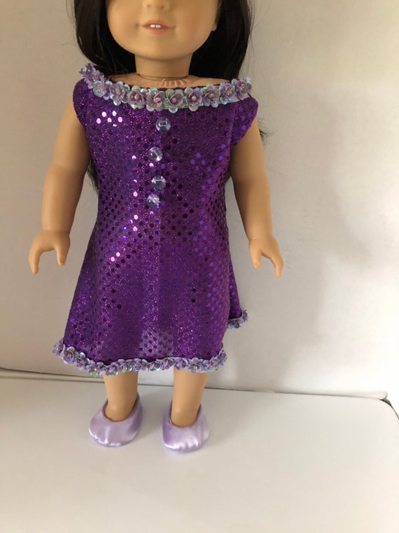 Purple Sparkly Dress