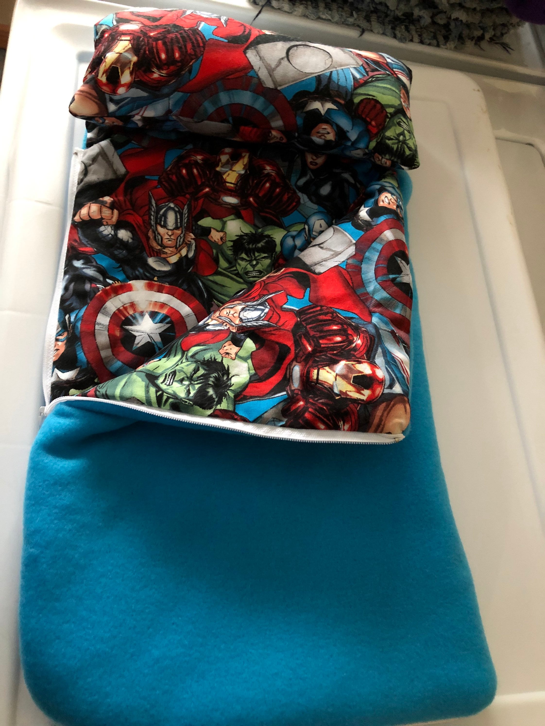Avengers sleeping bag hot sale