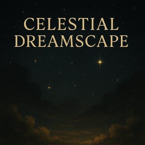 Celestial Dreamscape | Mystical Clouds • Golden Stars • Ethereal Atmosphere