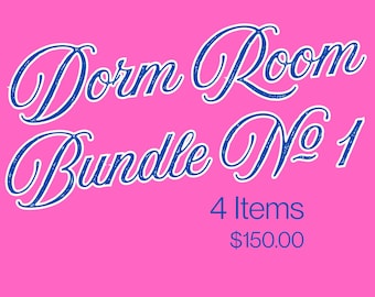 Licensed Greek Dorm Room Sorority Bundle