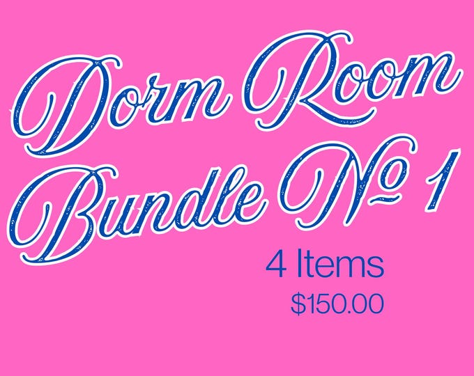 Licensed Greek Dorm Room Sorority Bundle