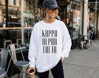 Licensed Sorority Comfort Colors garment-dyed sweatshirt