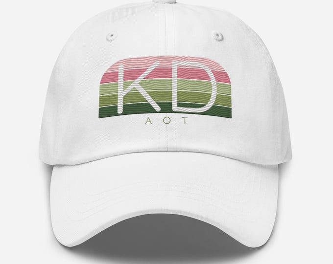 Kappa Delta Embroidered Hat Custom Designed