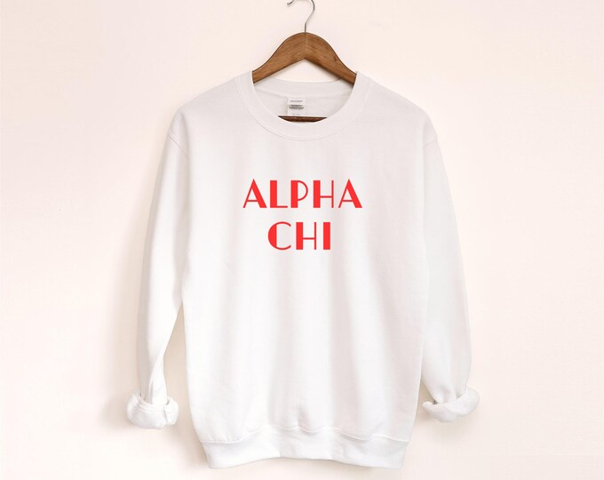 Licensed Sorority Puff Lettering Sweatshirt