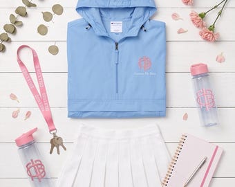 Licensed Gamma Phi Beta Sorority Embroidered Champion Packable Jacket