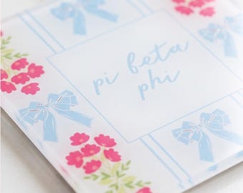 Licensed Customized Sorority Coasters