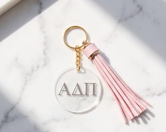 Licensed Sorority Acrylic Keychain